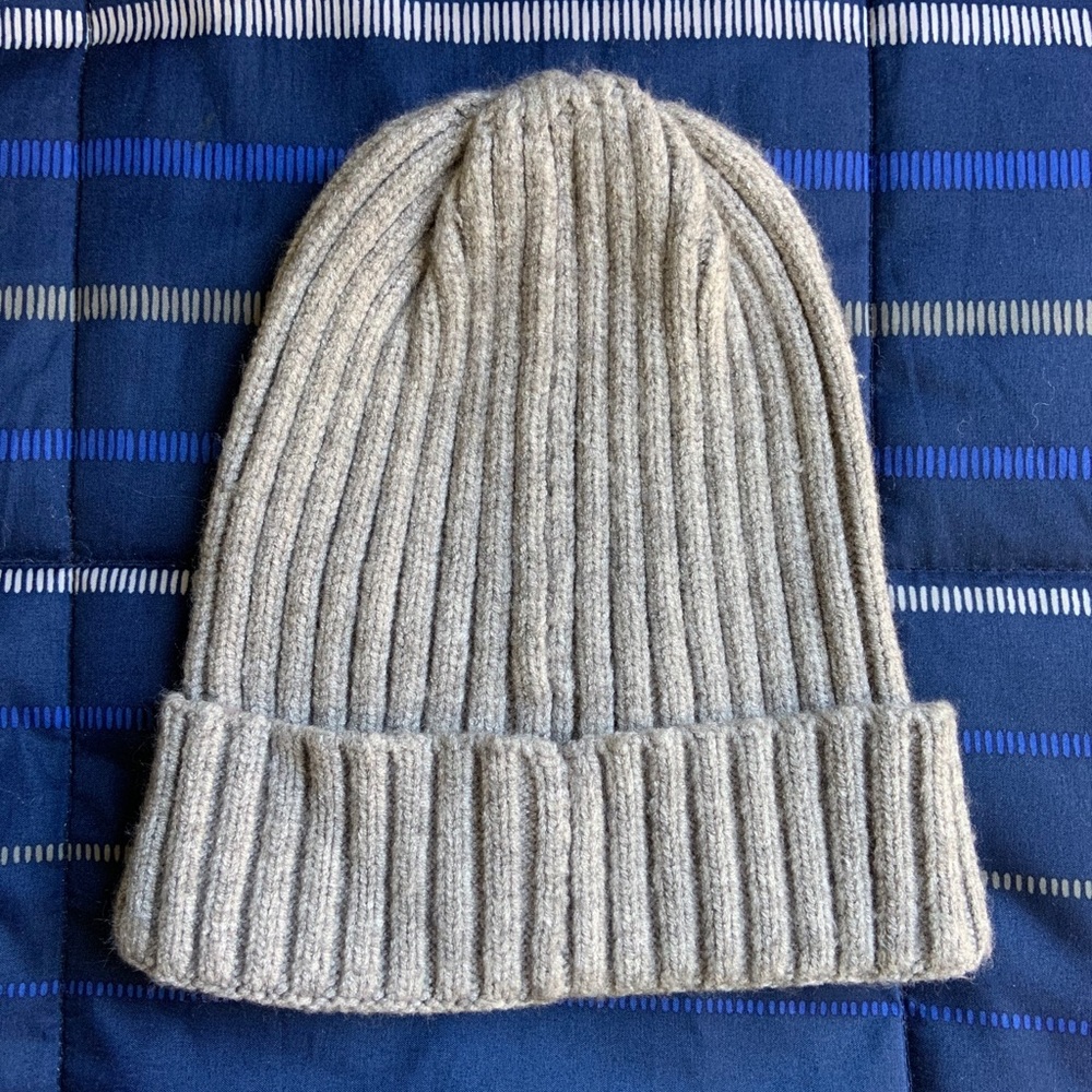 Gray One-Size Beanie